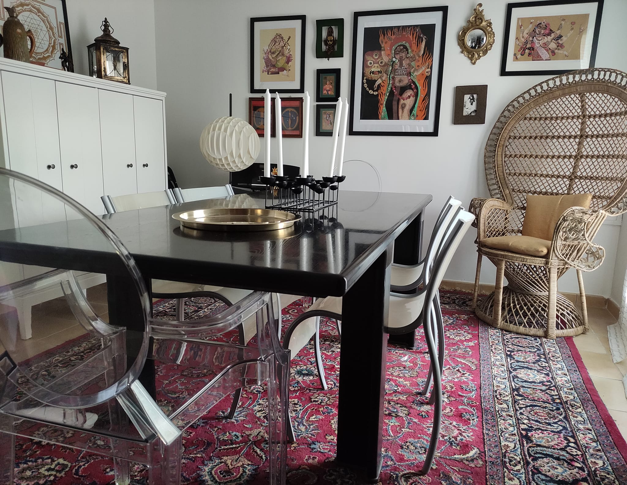 Ashram Living & Dinner Room